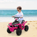 12V Kids' Ride-On ATV with High/Low Speed and Comfortable Seat - Pink - product detail 4