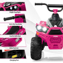 12V Kids' Ride-On ATV with High/Low Speed and Comfortable Seat - Pink - product detail 8