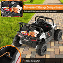 12V Kids' Ride-On Car with Parental Remote and 3 Speeds - White - product detail 1
