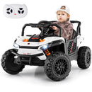 12V Kids' Ride-On Car with Parental Remote and 3 Speeds - White - product detail 6