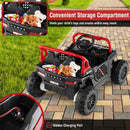 12V Kids' Ride-On Car with Parental Remote and 3 Speeds - Black - product detail 1