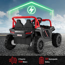 12V Kids' Ride-On Car with Parental Remote and 3 Speeds - Black - product detail 8