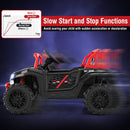 12V Kids' Ride-On Car with Parental Remote and 3 Speeds - Black - product detail 9