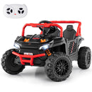 12V Kids' Ride-On Car with Parental Remote and 3 Speeds - Black - product detail 6