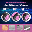 12V Kids' Ride-On Tractor with Trailer and Remote Control for 3-8 Years Old Toddlers - Pink - product detail 10