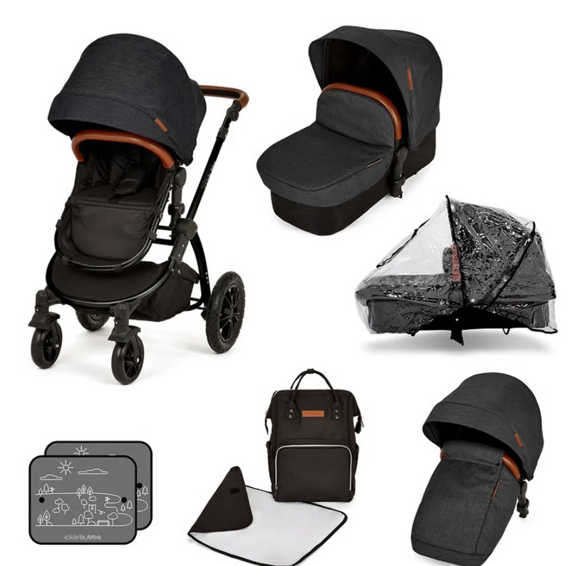 Ickle Bubba Stomp V3 All In One Four Wheel Pram