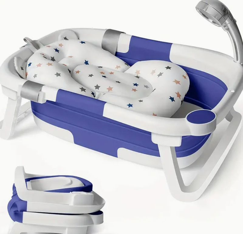 Rever Bebe Foldable Bath with thermometer and Mat