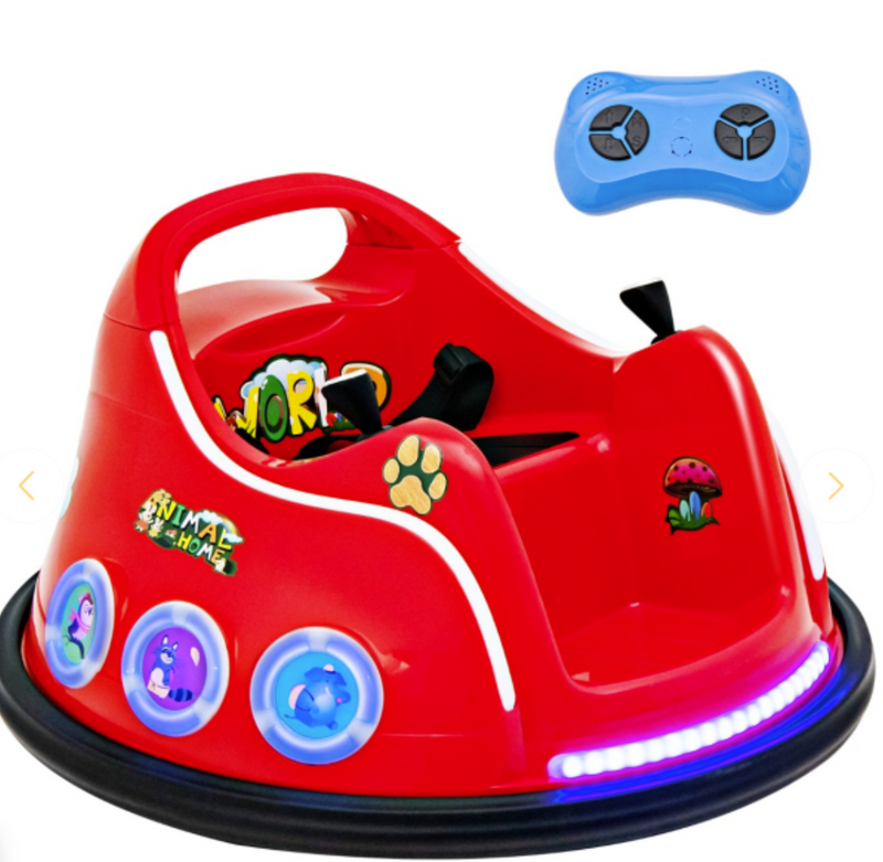 Baby Direct 12V Electric Ride On Bumper Car with Remote Control for Kids
