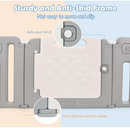 Rever Bebe 16 Panel Baby Playpen, Foldable Activity Play Center