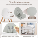 Rever Bebe Wooden Highchair for Babies Infants