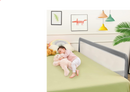 Rever Bebe long guard bed rails for Toddlers 180cm