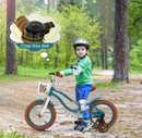 Kids First Bike with Basket and Training Wheels