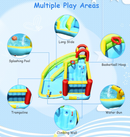 Inflatable kids water slide dimensions and features