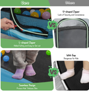 Baby Direct Rectangular 3-in-1 Trampoline Set with Swing and Horizontal Bar