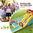 7-in-1 Inflatable Water Park with Dual Long Slides