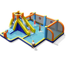 Mega Soccer-Inspired Inflatable Water Slide with Splash Zone (Blower Not Included)