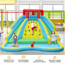 Inflatable Twin-Slide Water Park with Splash Pool