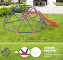Kids Climbing Dome with Slide and Platform