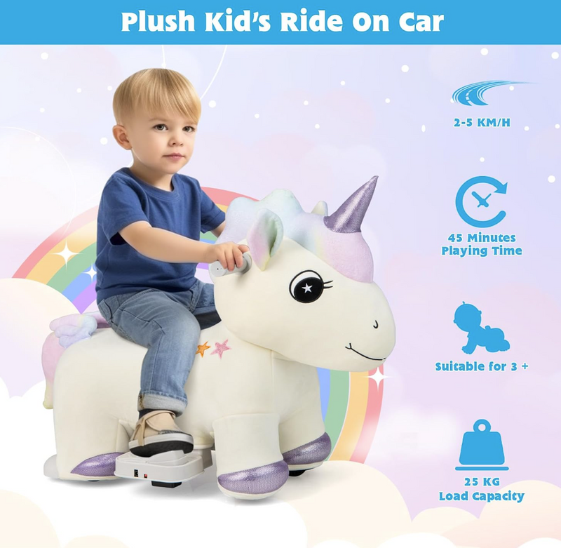 Baby Direct Kids Ride On Toy, Electric Animal Ride On Toy for Children