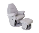 Babyhood Vogue Feeding Glider Chair & Ottoman