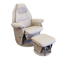 Babyhood Vogue Feeding Glider Chair & Ottoman