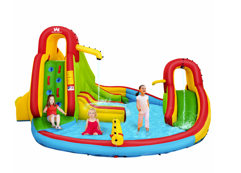 Baby Direct Inflatable Water Slide Jumping Castle with Two Slides Trampoline