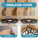 Wooden Play Kitchen with Lights and Sounds