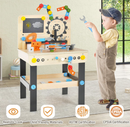 Rever Bebe  Kids Tool Bench, Wooden Pretend Workbench