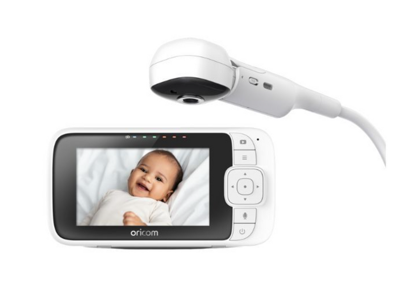Oricom 4.3inch Smart HD Nursery Pal Skyview Baby Monitor with Cot Stand OBH643P