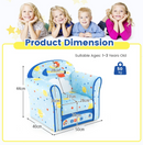 Baby Direct Kids Upholstered Armchair with Cute Cartoon Pattern