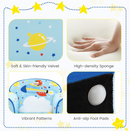 Baby Direct Kids Upholstered Armchair with Cute Cartoon Pattern