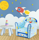 Baby Direct Kids Upholstered Armchair with Cute Cartoon Pattern