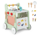 Rever Bebe  6-in-1 Wooden Baby Walker