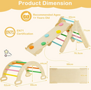 Rever Bebe 5 in 1 Kids Triangle Climbing Toys Set