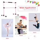 Reve Bebe Portable Ballet Barre with Freestanding Double Ballet Bar