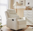 Cocoon Rio Recliner Glider Nursery Chair in Bouclé