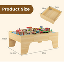 Rever Bebe Wooden Train Railway Activity Table Set