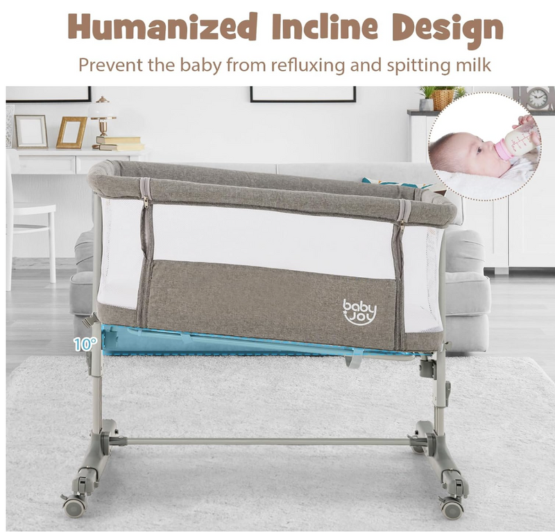 Rever Bebe 3 in 1 Baby Air Bedside Bassinet Co sleeper