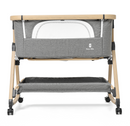 Rever Bebe Dream On Me Bassinet Co Sleeper Charcoal Grey