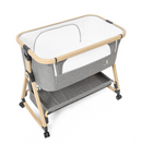 Rever Bebe Dream On Me Bassinet Co Sleeper Charcoal Grey