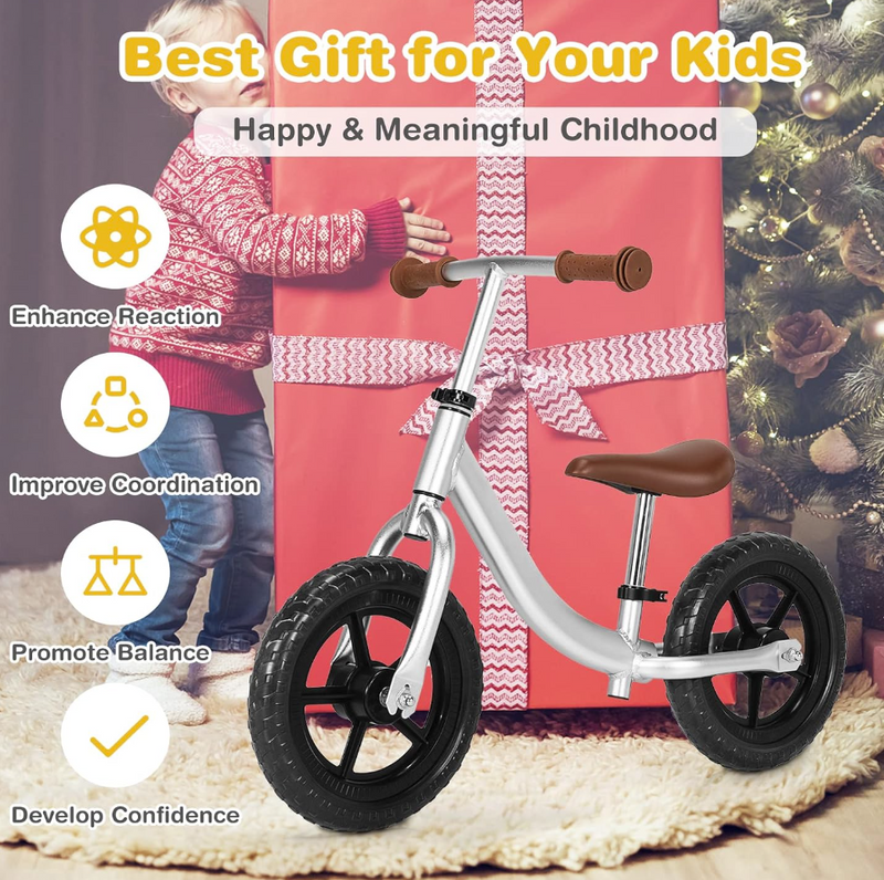 Rever Bebe Kids Deluxe Balance Bike with Aluminum Frame