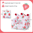 Rever Bebe Kids Sofa Couch with Extra Padded Pillow