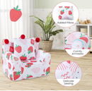 Rever Bebe Kids Sofa Couch with Extra Padded Pillow