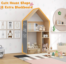 Rever Bebe Kids House-Shaped 2-in-1 Table and Chair Set