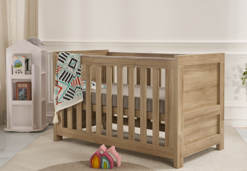 Rever Bebe Classic Cot and Chest Package Ash