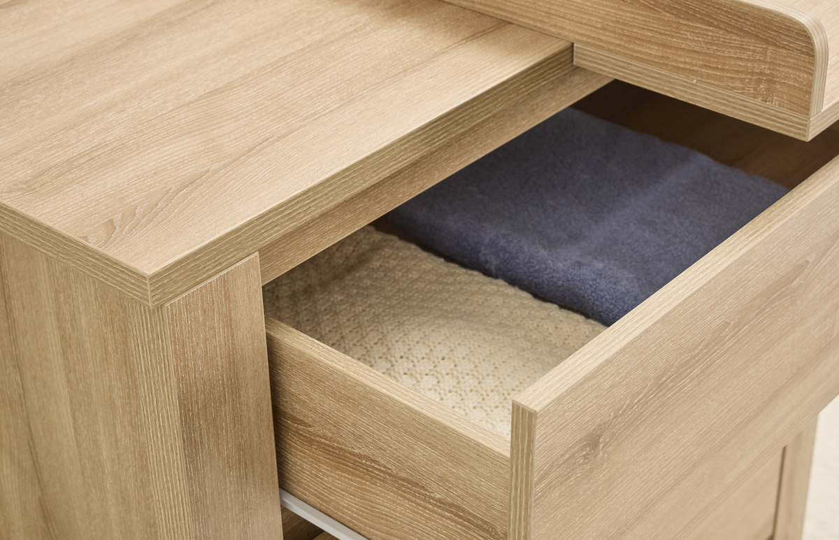 Classic chest open drawer detail