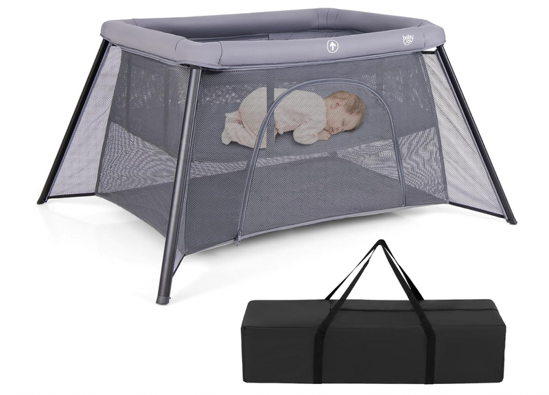 Rever Bebe Foldable Portacot, 2-in-1 Baby Travel Cot