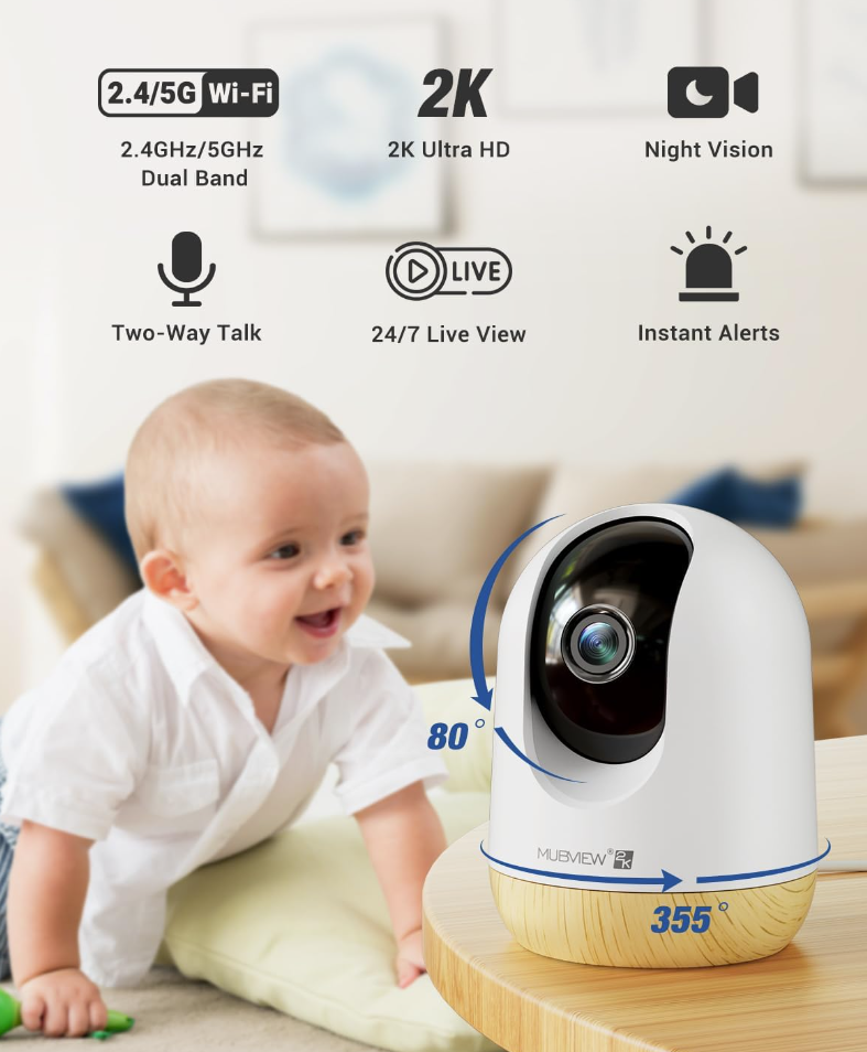 Rever Bebe Smart Baby Monitor with Camera & Audio