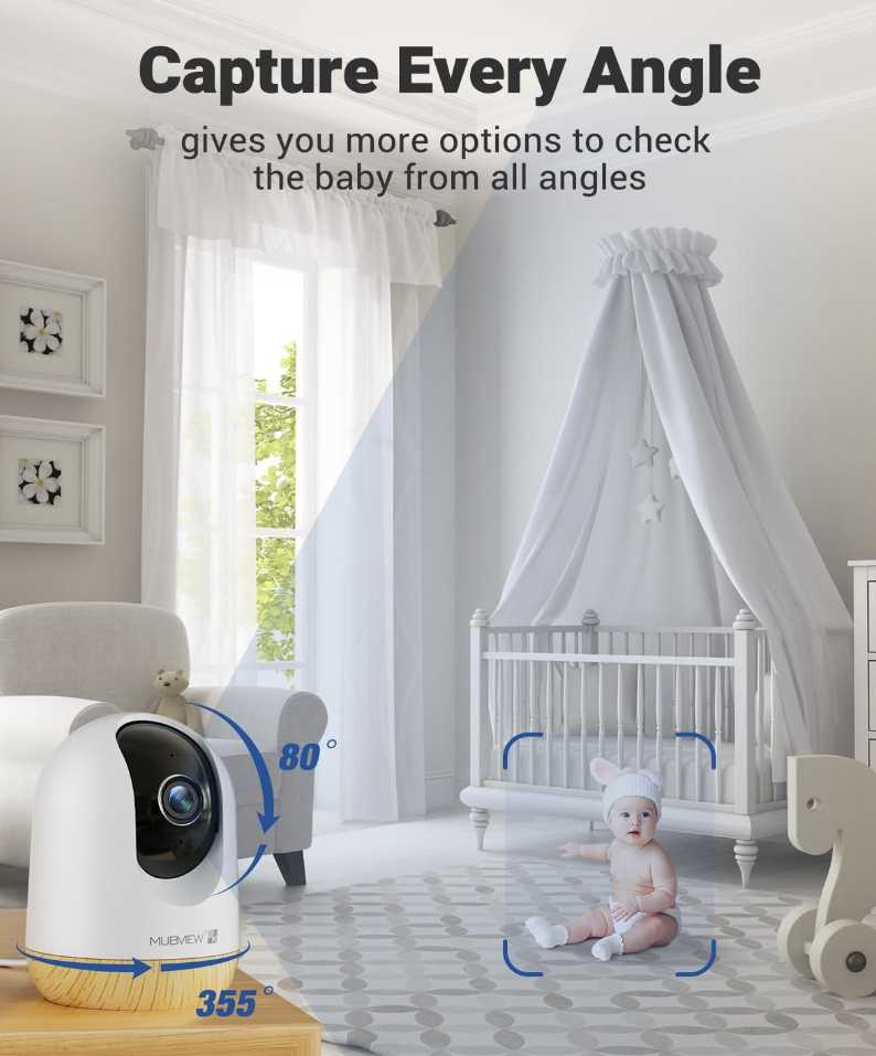 Rever Bebe Smart Baby Monitor with Camera & Audio