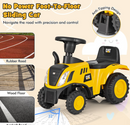 Licensed Caterpillar Push-Along Tractor with Trailer